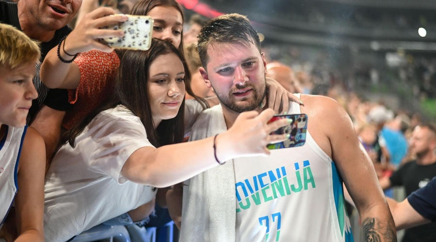 Luka Dončić bo poleti igral v Stožicah: če še nimate vstopnice, boste spektakel morali spremljati pred televizijo (foto: Profimedia)