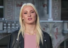 Zvezdana Mlakar ostro nad Tino (Poroka na prvi pogled) in njeno izražanje