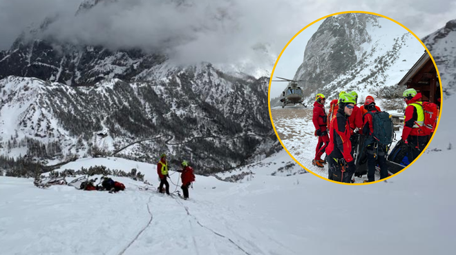 Tragična nesreča: je ekipo planincev v pogubo na Malo Mojstrovko res vodil gorski reševalec? (foto: Spletna stran/GRZS/fotomontaža)