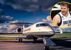 Luksuz v pravem pomenu besede: Luka Dončić za vrnitev domov zapravil pravo bogastvo (fotografije notranjosti letala so osupljive)