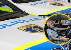 Policija na avtocesti organizirala cestno zaporo: le tako so lahko ustavili nevarno voznico