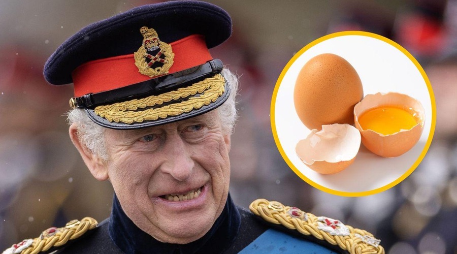 V britanskega kralja metal jajca, nato pa ... dejanje bo obžaloval še nekaj časa (foto: Profimedia/fotomontaža)