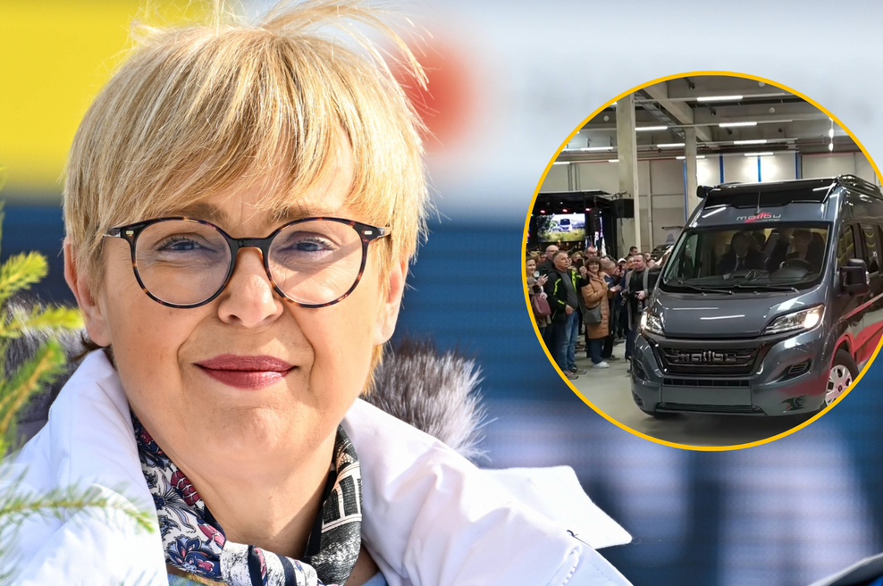 Pirc Musarjeva s presenetljivo gesto odprla nov obrat v Ormožu: po tovarni se je vozila s kombijem (VIDEO) (foto: Profimedia/Facebook/Matej Časar/posnetek zaslona/fotmontaža)