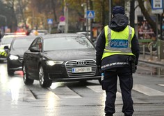 Pozorno na cestah: ta teden bodo policisti poostreno preverjali voznike