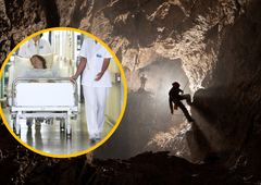 Poškodovana jamarka rešena, a njeno življenje je še vedno ogroženo