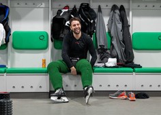 Hokejist Žiga Pance: ''Pride trenutek, ko si utrujen od vseh pritiskov, takrat potrebuješ pravo podporo''
