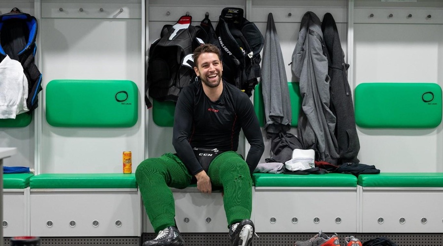 Hokejist Žiga Pance: ''Pride trenutek, ko si utrujen od vseh pritiskov, takrat potrebuješ pravo podporo'' (foto: PROMO)