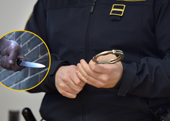 Drama v Izoli: z nožem zabodel varnostnika pred bolnišnico