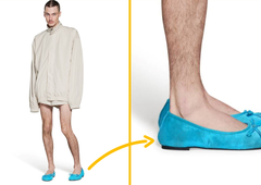 Ni šala, imajo celo pentljo: znana modna hiša prodaja moške balerinke za več kot 800 evrov