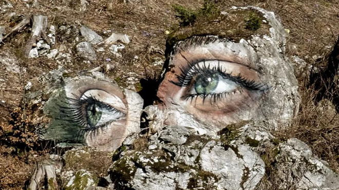 Kako do dih jemajočih umetnin v slovenskih gozdovih, ki so navdušile mnoge? (Vemo, kam je treba) (foto: Facebook/Mohor Kejžar)