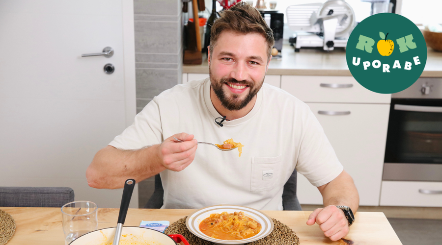 Filip Flisar je za nas pripravil domačo štajersko joto: izvedeli smo, zakaj ne nosi več ikoničnih brkov (VIDEO) (foto: Aleksandra Saša Prelesnik/fotomontaža)