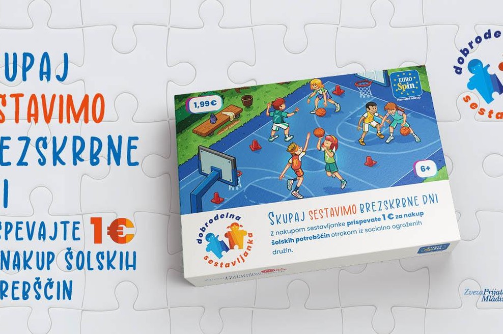 Skupaj sestavimo brezskrbne dni (foto: Eurospin)
