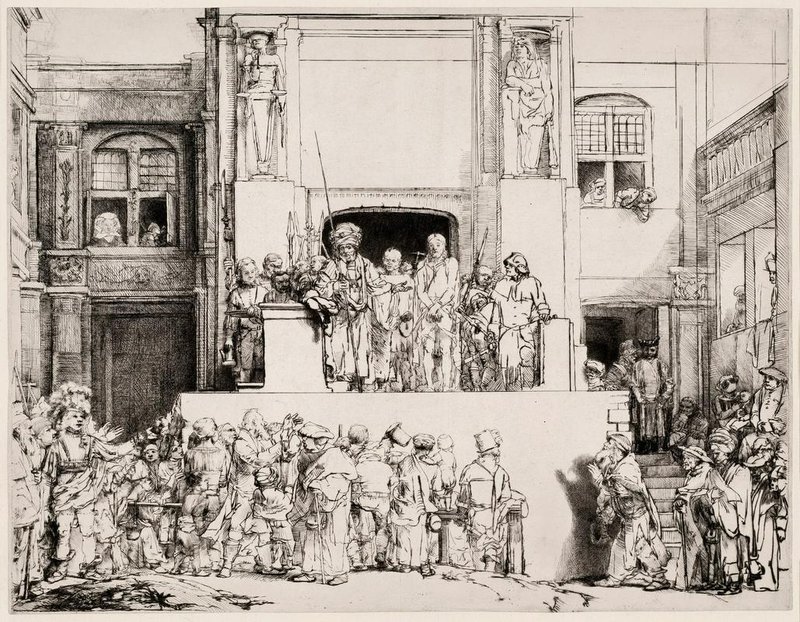 Kristusa privedejo pred ljudstvo, 1655.