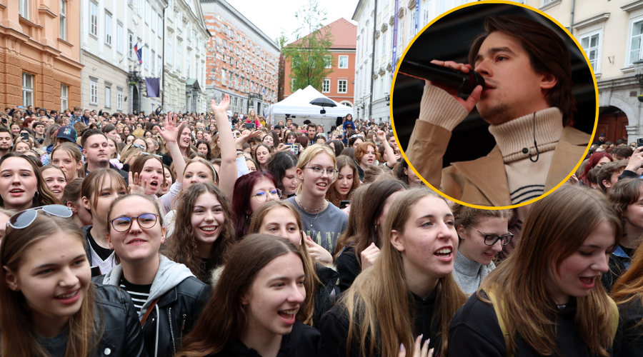 Joker Out prevetrili in navdušili množico v Ljubljani: ljudje so preprosto morali zaplesati (FOTO in VIDEO) (foto: Borut Živulovič/BOBO/fotomontaža)