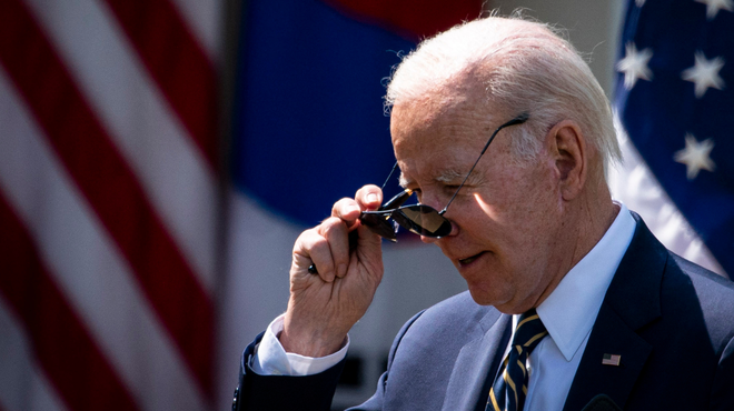 Mnogi mu očitajo, da je prestar za še eno kandidaturo, Joe Biden jim odgovarja (foto: Profimedia)