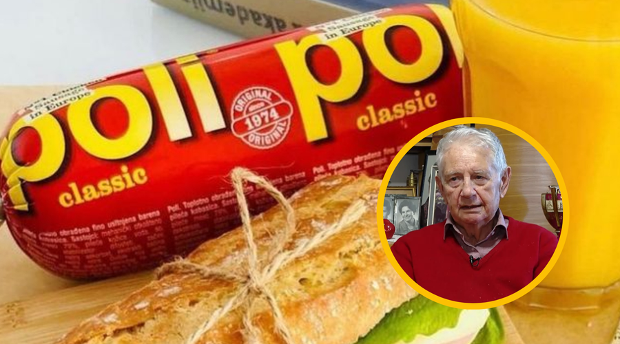 Idejni oče Poli klobase slednje nima v hladilniku: zdi se mu predraga, po okusu pa enaka kot druge (foto: N1/posnetek zaslona/Facebook/Nori na Poli/fotomontaža)