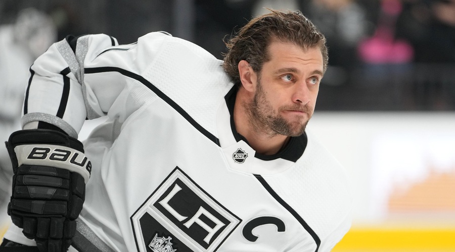 Anže Kopitar z ekipo do pomembne zmage nad Dallas Stars (foto: Profimedia)