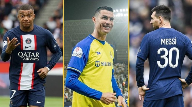Trije najbolje plačani športniki na svetu so nogometaši: največ v zadnjem letu zaslužil Ronaldo (številka je osupljiva) (foto: Profimedia/fotomontaža)