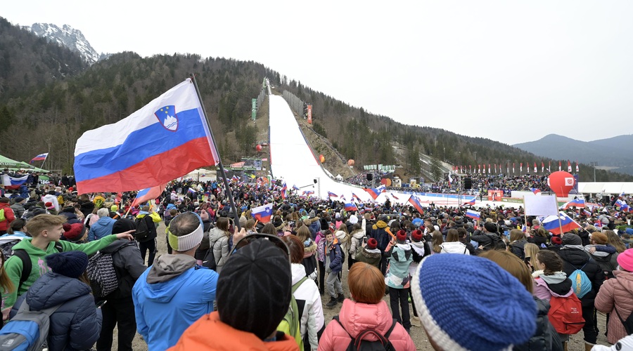 Bo Planica leta 2028 gostila svetovno prvenstvo v poletih? Znanih je več informacij (foto: Profimedia)