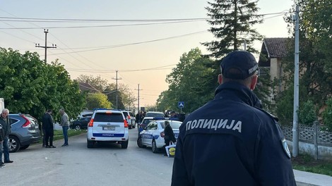 Policisti so ujeli 21-letnika, ki je v Srbiji pokončal osem ljudi