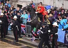 Kaj se je dogajalo? Princ Louis med kronanjem zapustil dvorano