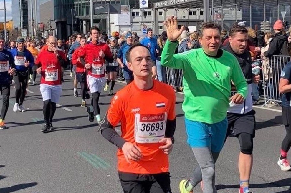 V prestolnici tekaška preizkušnja z dobrodelno noto: med tekači bo tudi Pahor (foto: Instagram/Borut Pahor)