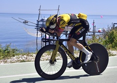 Roglič proti Evenepoelu ni imel možnosti, na katerem mestu je pristal?