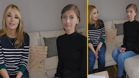 "Rada bi še živela": Zala prosi za pomoč Slovencev (ob strani ji stoji tudi Saša Lendero)