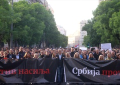 Takih prizorov ne pomnijo: na beograjskih ulicah na tisoče ljudi (EKSLUZIVNE FOTOGRAFIJE)