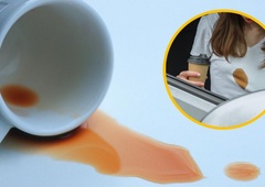 Kako se znebiti kavnega madeža? Načinov je veliko, eno napako pa počnejo skoraj vsi (poglejte, katero)