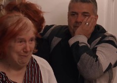 Delovna akcija: Družina s solzami v očeh stopila v prenovljeno stanovanje