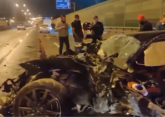 VIDEO: V hudi prometni nesreči tragično umrl nekdanji nogometaš (dirjal naj bi kar 220 kilometrov na uro)