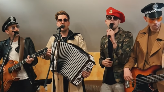 Slovenska glasbena skupina navdušila Hrvate: posnetek si je v enem dnevu ogledalo več kot pol milijona ljudi (VIDEO) (foto: Facebook/Polkaholiki/posnetek zaslona)