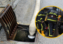 Zaradi dežja po Sloveniji velike preglavice: izpadi elektrike, zalite kleti, podrta drevesa (na delu številni gasilci)