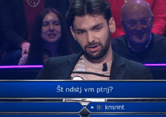Bi vi znali odgovoriti? Bizarno vprašanje na hrvaškem Milijonarju