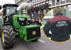 Bo slovenske kmete protestiranje udarilo po žepu? Za vožnjo s traktorjem v Ljubljani uvajajo globe