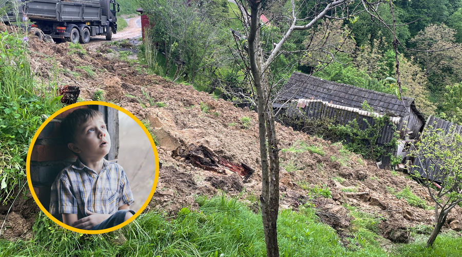 V občini Šentilj zaradi plazov ogroženih šest družin: morda se več ne bodo mogli vrniti domov (FOTO) (foto: Bobo/Profimedia/fotomontaža)