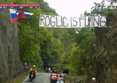 Transparent, ki je razdvojil kolesarski svet: neverjetno, kaj so Rogliču naredili na Giru (FOTO)