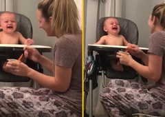 VIDEO, ob katerem se boste hihitali: dojenček se ne more nehati smejati svoji mamici