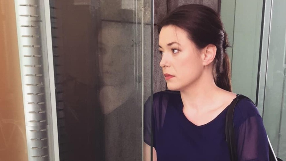 7. Nina Ivanišin Janežič Tehnologiji pa se upira tudi slovenska igralka, poročena z Klemnom Janežičem.