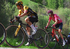 Primož Roglič na znameniti dirki po Italiji znova napada vodilno mesto