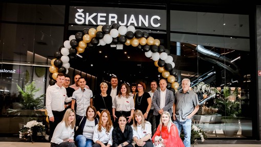 (VIDEO) Podjetje Škerjanc presenetilo z odprtjem čudovitega pohištvenega salona v ljubljanski Supernovi Rudnik