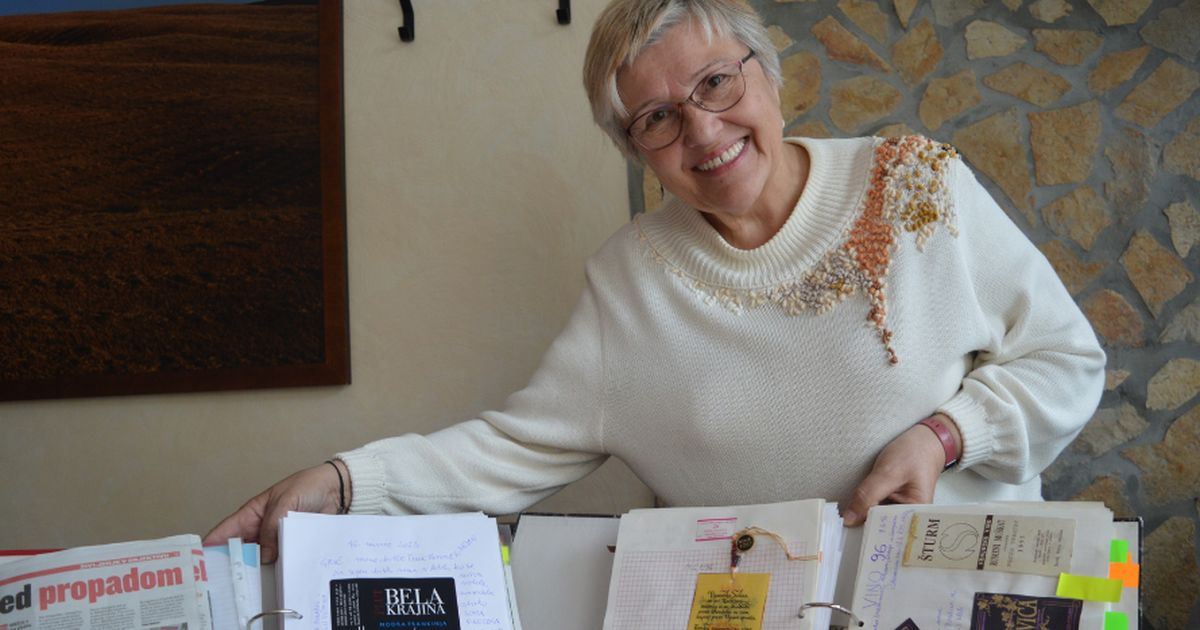 Eine Sammlerin, wie Sie sie noch nie getroffen haben: Zdravka Abram beeindruckt zu Hause und auf der ganzen Welt mit ihrer Sammlung von Weinetiketten