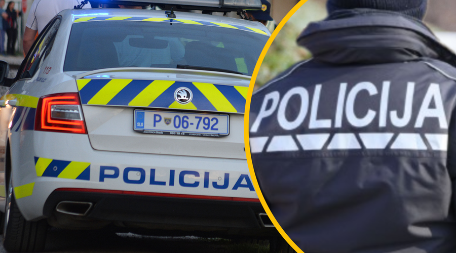 Znanih več podrobnosti policijske akcije v Grosupljem: osumljeni v specialce uperil orožje (foto: Žiga Živulović jr./Bobo/fotomontaža)