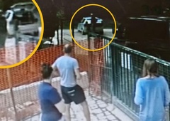 V Zavetišču Horjul objavili posnetek, ki spominja na kriminalko: odprl je prtljažnik in ven vzel puško (VIDEO)
