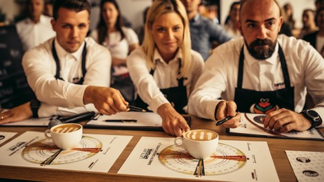 Slovenija bo na svetovno prvenstvo v Italijo poslala tri zmagovalce latte arta