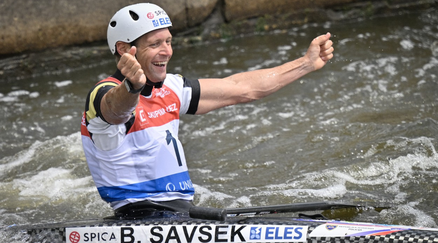 Odlična predstava: Benjamin Savšek v Pragi pometel s konkurenco (foto: Profimedia)