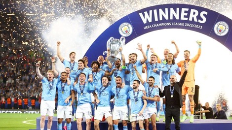 Še zadnji dokaz, da se da z denarjem kupiti vse: Manchester City prvič v zgodovini evropski klubski prvak