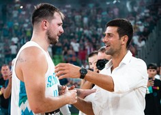 FOTO: Novak Đoković podrl vse rekorde, oglasil se je tudi navdušeni Luka Dončić