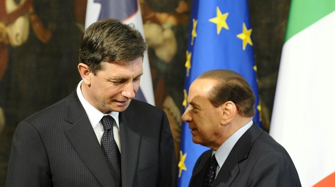Borut Pahor ob Berlusconijevi smrti povedal, zakaj mu je bil italijanski politik zelo pri srcu (foto: Bor Slana/Bobo)